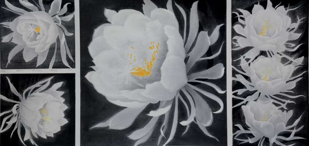 李秀娟《花开盛世》版画.jpg